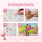 Luna Bear Foil It Fun Art Kit - Magical Princess & Unicorns Craft Set | Sparkly Foil Art for Kids Ages 4-8 | Mess-Free & Screen-Free Fun