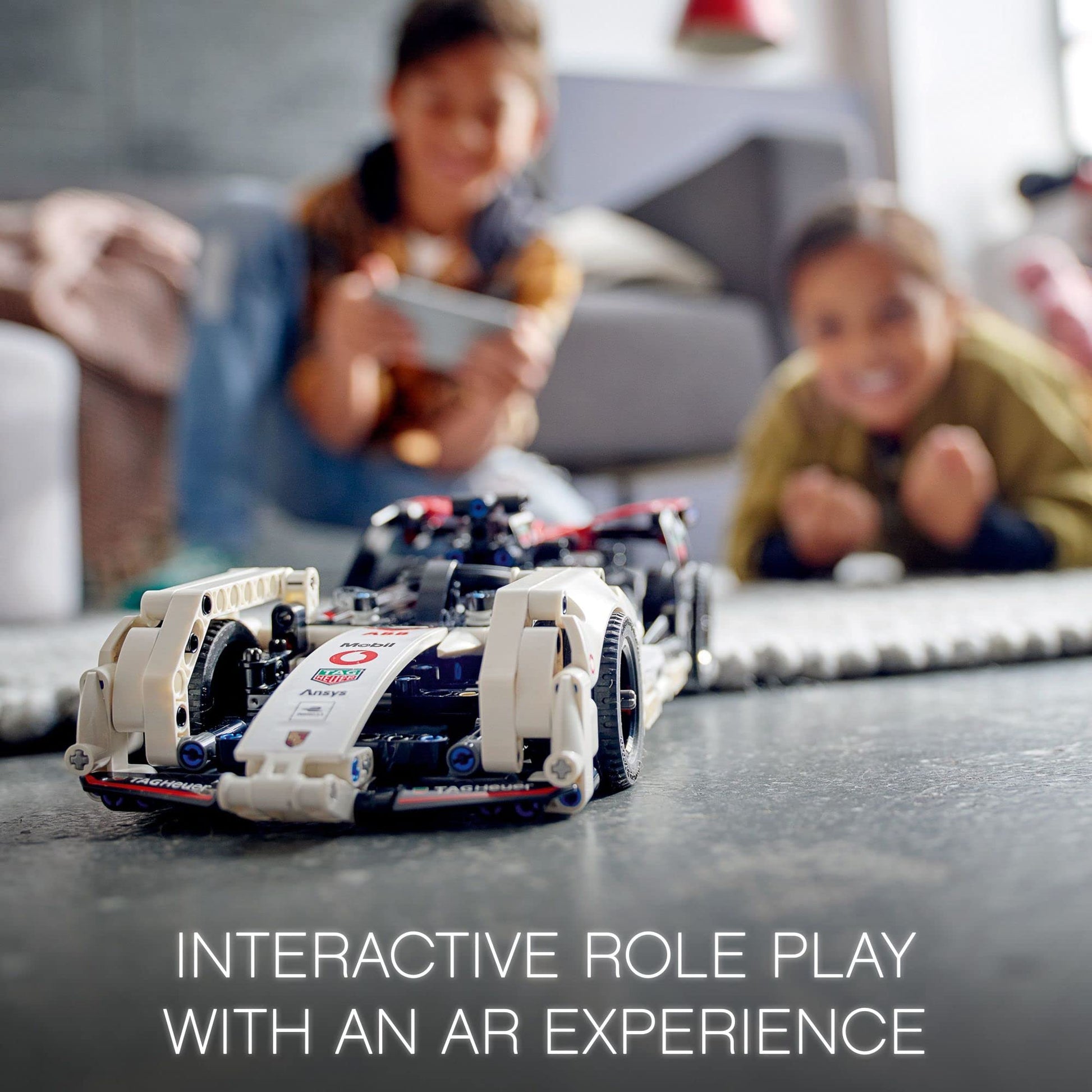 LEGO Technic Formula E Porsche 99X Electric Car Model Building Set, Pull-Back Toy Race Car Champion Winner, Comes with an Immersive AR App, Gift