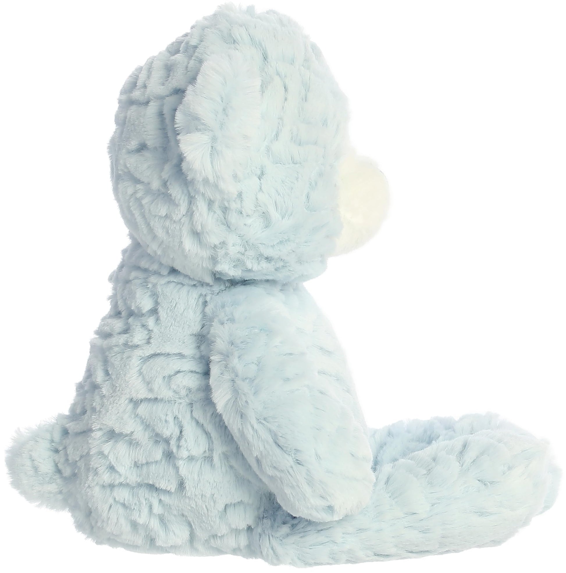 Aurora® Snuggly Huggy Bear™ Baby Stuffed Animal - Comforting Companion - Imaginative Play - Blue 9 Inches