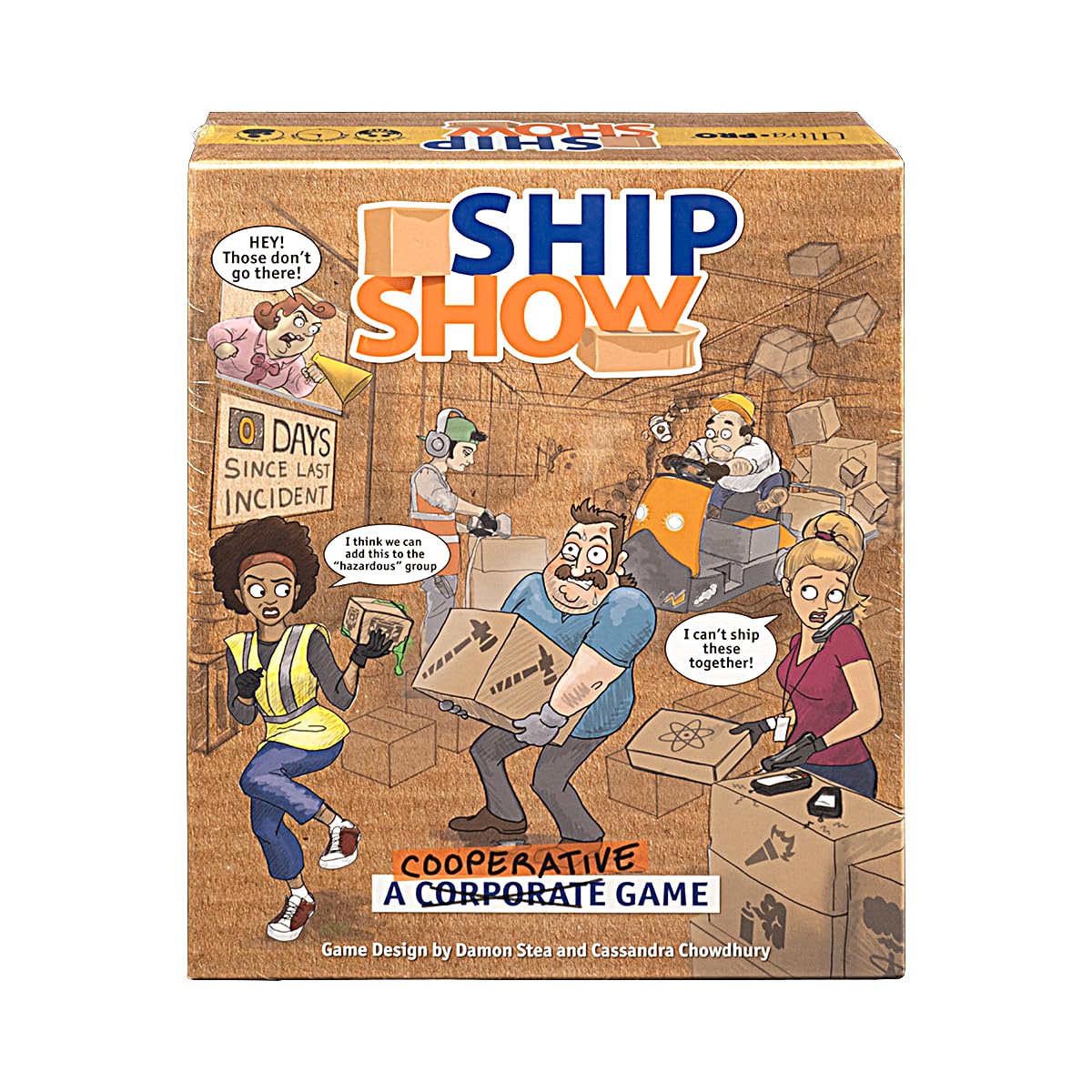 Ultra Pro - Ship Show!, The Cooperative Board Game, Group it, Guess it, Ship it! Fun Group Guessing Multiplayer Teamwork Game