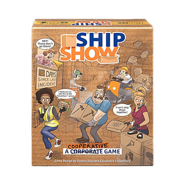 Ultra Pro - Ship Show!, The Cooperative Board Game, Group it, Guess it, Ship it! Fun Group Guessing Multiplayer Teamwork Game