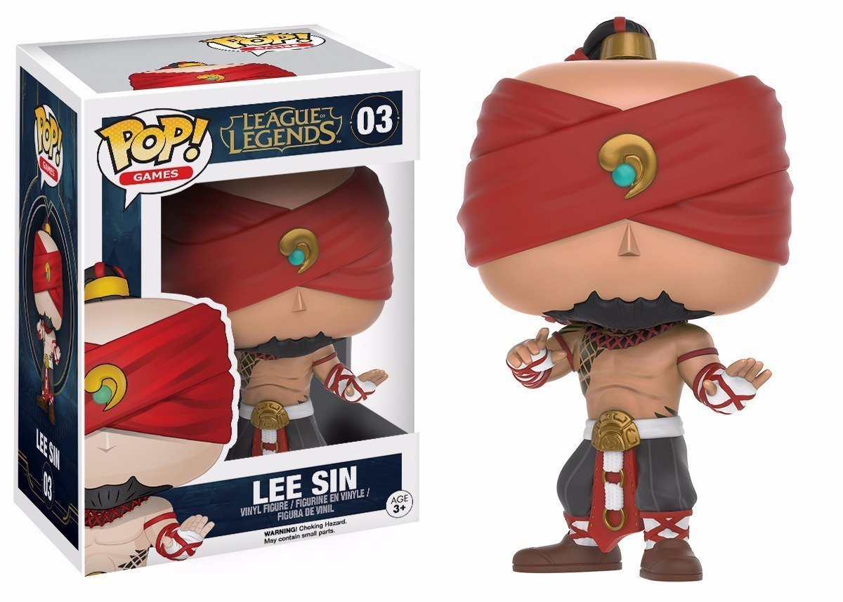 Funko Pop Games League of Legends Lee Sin Vinyl Figure Action Figure