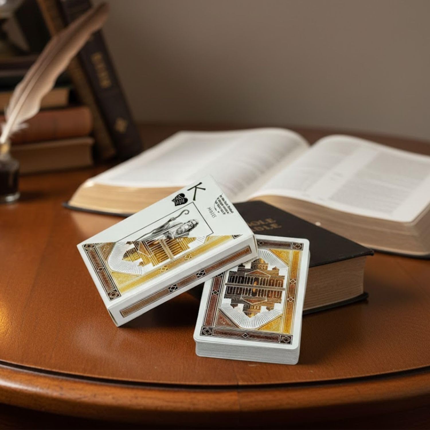 bomgames Bible Playing Cards - Christian Gifts | Faith-Based, Easter Basket Filler, Scripture Characters & Unique Suits