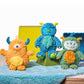 Mary Meyer Stuffed Animal FabFuzz Plush Soft Toy, 12-Inches, Wink the Orange Monster