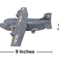 Aircraft Carrier Toy Army Men with Cargo Plane Warplanes