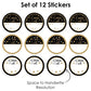Big Dot of Happiness New Year's Eve - Gold - 2026 New Years Eve Party Funny Name Tags - Party Badges Sticker Set of 1