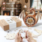 Rnfinewow 3D Puzzles for Adults, 3D Puzzle Dragon Clock Kit (with Pendulum), Wooden Puzzles for Adults Home Wall Decor Dragon Clock Christmas Day