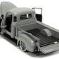 Jada Toys Just Trucks 1:24 1953 Chevy Pickup Die-cast Car Gray with Tire Rack, Toys for Kids and Adults