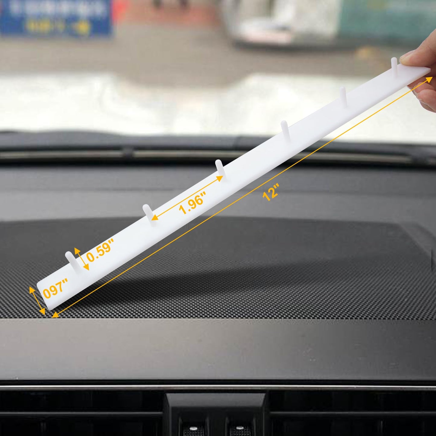 1 Duck Holder for Jeep Dashboard with Rubber and Plastic Duck Plugs, Disposable Capable of Holding up to 6 Ducks, Ideal for Displaying Jeep-Themed