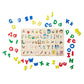 Melissa & Doug Upper & Lower Case Alphabet Letters Wooden Puzzle - 52 Pieces