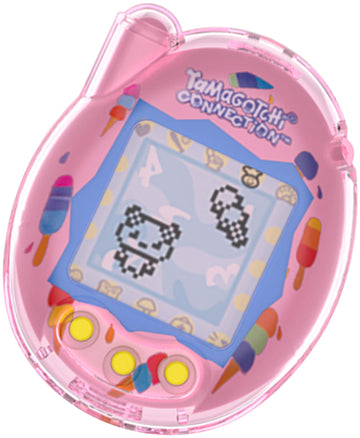 Geiomoo PC Cover for Tamagotchi Connection Case Virtual Reality Pet, Flexible Scratch Resistant Protective (Pink)