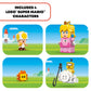 LEGO Super Mario Adventures with Interactive Peach Princess Toy, Super Mario Playset for Kids, Yellow Toad Figure, Nintendo Toy Gift for Girls, Boys