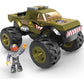 Mega Hot Wheels V8 Bomber Monster Truck Building Set with 86 Pieces