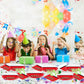 40Pcs Party Tableware Set - 20 Plates and 20 Napkins for Birthday Theme Party Design