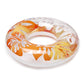 INTEX 59251EP Clear Tropical Inflatable Tube: Floral Graphic Design - 36" Diameter - 132lb Weight Capacity - One Tube - Color May Vary
