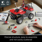Mould King Fire Truck ATV Building Set, 2100+ Pcs RC/APP Control All-Terrain Vehicle Building Blocks Kits That Run with Equipment Model, Collectible