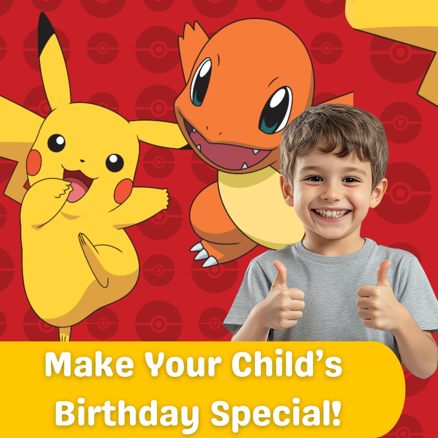 Unique Pokemon Table Cloth - 2 Pack - Pokemon Birthday Party Decorations