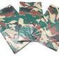 Oojami Pack of 4 Camouflage Plastic Tablecover - 54? x 108? Rectangular Camo Tablecloth - Ideal for Outdoor BBQ, Hunting Theme, Military Party