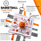 The Learning Lovey New York Knicks Baby Tag Toy - NBA Basketball - Baby Sensory Crinkle Toys - Soft & Safe - Ideal Baby Stroller Toy - BPA Free