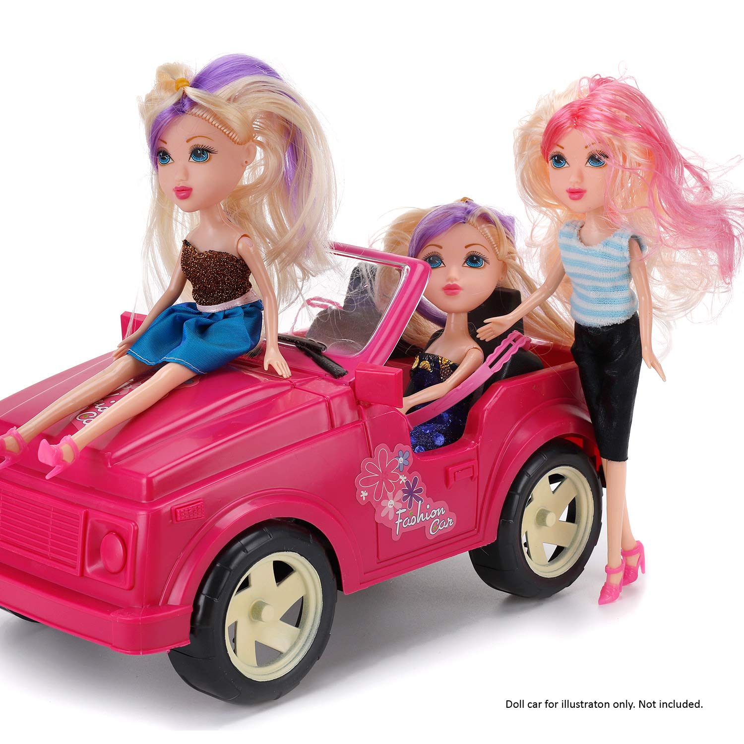 Liberty Imports 12 Pack: American Fashion Beauty Dolls in Individual Boxes - 10" Girls Runway Divas Multipack Toys Bundle Bulk Party Favors Supplies