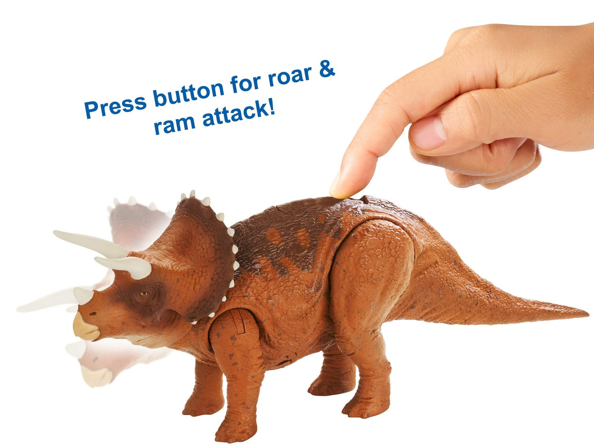 JURASSIC WORLD ROARIVORES Triceratops