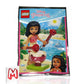 LEGO Disney Princess Minifigure - Vaiana (Moana) with Tan Skirt and Jungle Drum (12 Pieces)