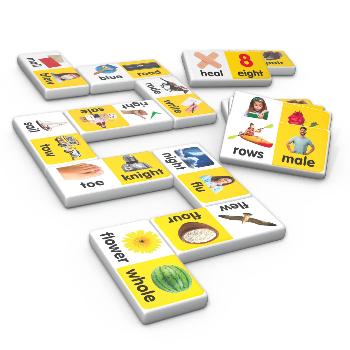 Junior Learning Homophone Match & Learn Dominoes