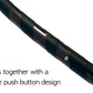 SpinMajik Beginner Exercise Hula Hoop for Fitness and Fun Made for Adults Weighted at 1 Pound (Choose Your Size and Tape Job) (Black Hematite, 42)