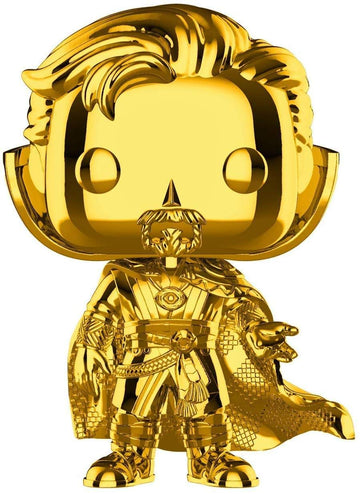Funko Pop! Marvel: Studios 10 - Doctor Strange (Chrome) Toy, Standard, Multicolor