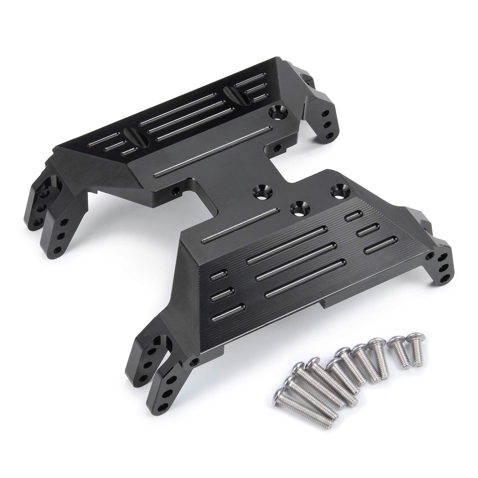 RCLions Aluminum Alloy Center Skid Plate for Axial SCX10 AXI03004(Capra) Upgrades 1/10th RC Crawler Car Accessories