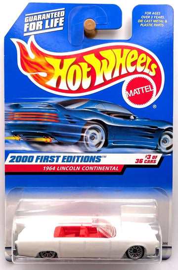 Hotwheels 1964 Lincoln Continental-2000-063 1st Editions #3 of 36