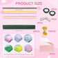 YLDAFUQE 600 Pcs Pipe Cleaners Craft, 6 Colors Pipe Cleaners Bulk Flower Kit, Chenille Stems for DIY Flower Making Kit with Floral Wires, Gardening