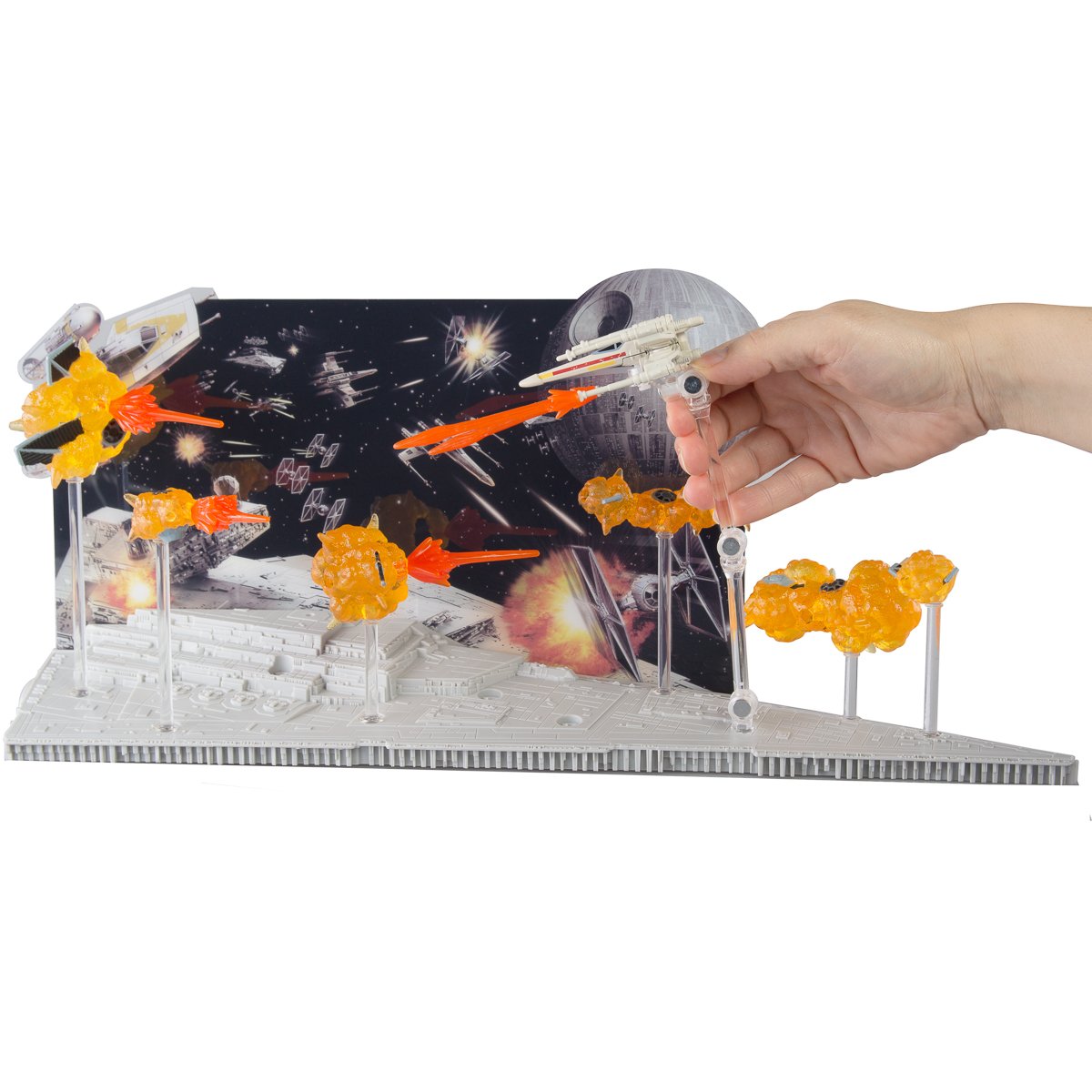 Hot Wheels Star Wars Starship Battle Scenes Play Set