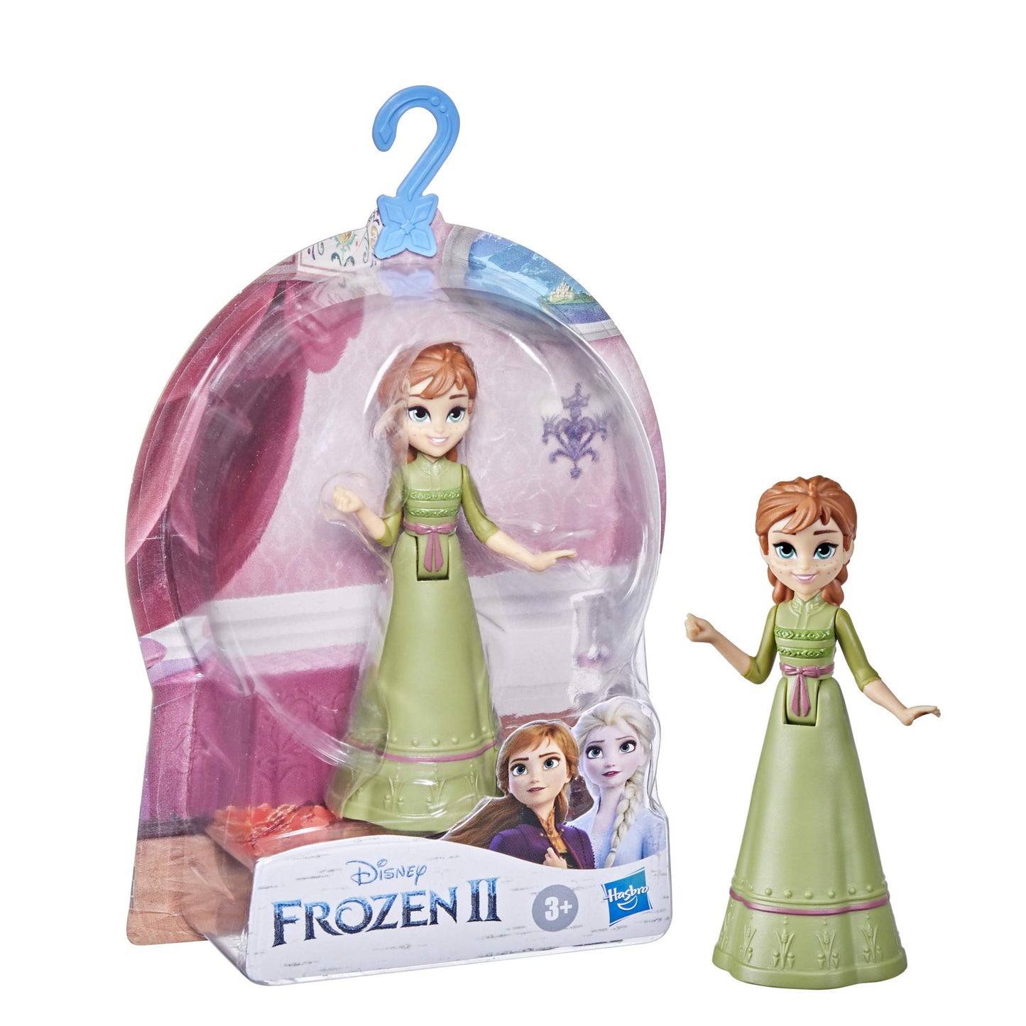Disney Frozen 2 Anna Doll in Pajamas, Toy for Kids 3 and Up, Confetti Inside