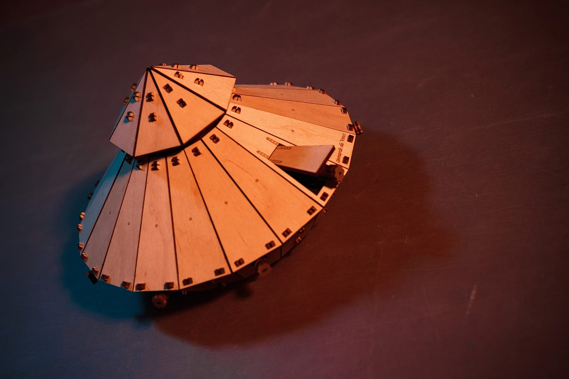 Eco Wood Art 3D Puzzle Da Vinci Tank