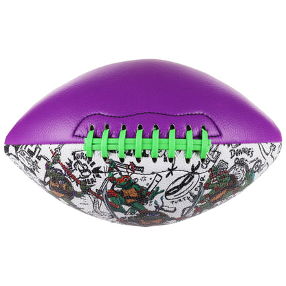 Capelli Sport Teenage Mutant Ninja Turtles Youth Football, TMNT Mutant Mayhem Small Mini Junior Futbol for Kids, Size 6, Multi