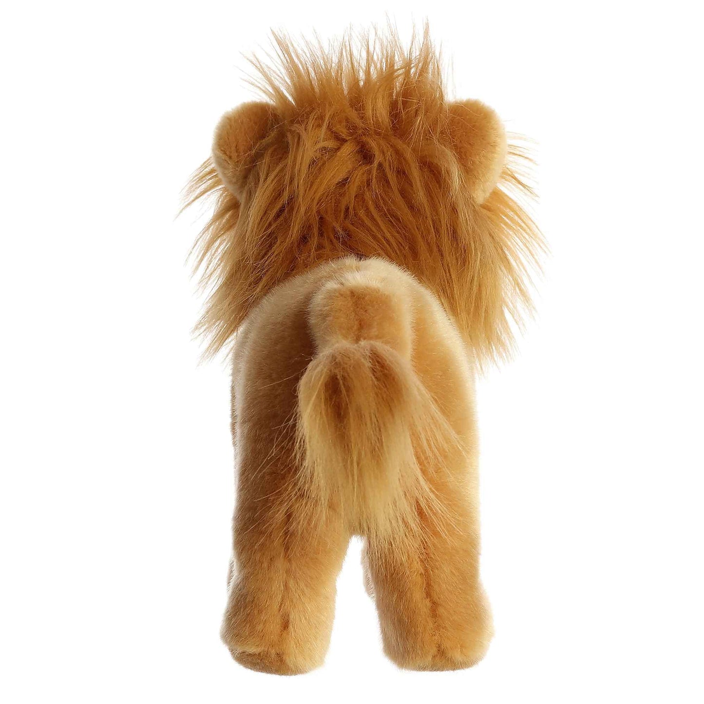 Aurora® Adorable Miyoni® Lion Stuffed Animal - Lifelike Detail - Cherished Companionship - Brown 10 Inches