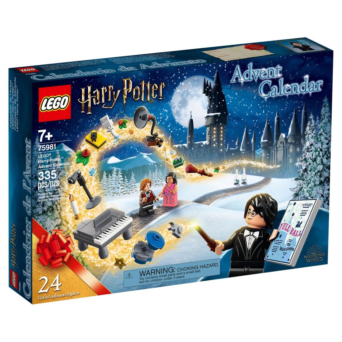 LEGO Harry Potter 2020 Advent Calendar 75981, Collectible Toys from The Hogwarts Yule Ball, Harry Potter and The Goblet of Fire and More, Great