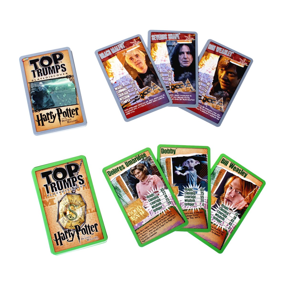 Top Trumps Slytherin Collector's Tin Card Game