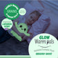 1i4 Group Glow in the Dark - Ghost - Microwavable & Weighted Plush Stuffed Animal - Heated Plushie for Warmth - Cute, Soft, Cozy Toy for Adults