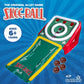 Playland Inflatable Skee Ball Game for Kids & Family - 5FT Indoor & Outdoor Arcade Toss Game with Ball Return, 4 Rubber Balls, Electric & Hand Pump