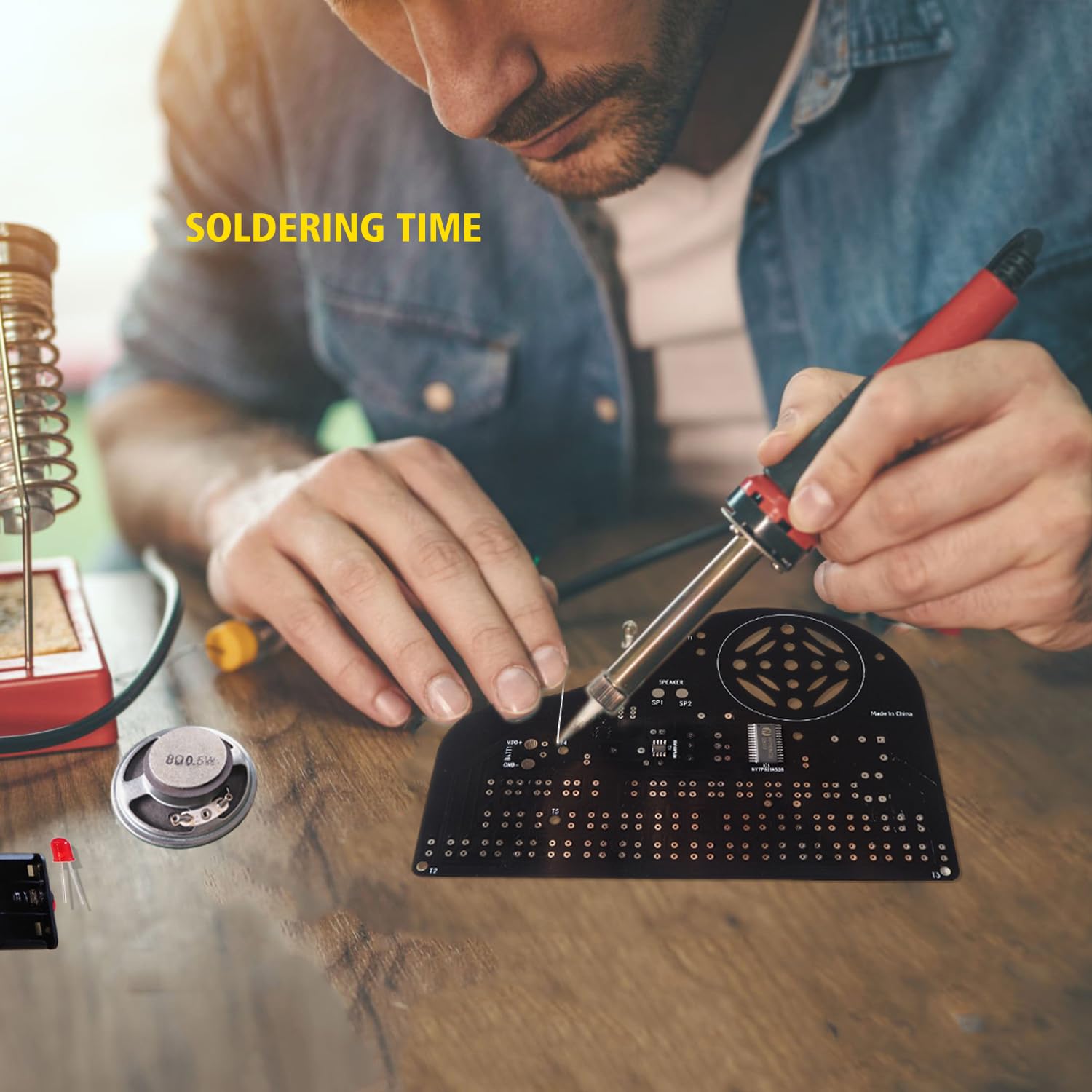 VOGURTIME DIY Piano Soldering Project Kit Electronics Solder Practice Kit, Great STEM Project and Gift, Multi-Function