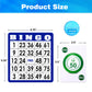 GSE Complete Bingo Game Set with 50 Cards, 500 Chips, Calling Cards Deck