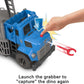 Fisher-Price Imaginext Jurassic World Dominion Toy, Break Out Dino Hauler Vehicle & T. rex Dinosaur for Preschool Kids Ages 3+ Years
