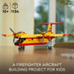 LEGO Technic Firefighter Aircraft Building Toy, Model Airplane Set 42152, with Authentic Fire Rescue Details, Engineering Fire Plane Fun for Boys,