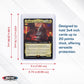 BCW 3x4 Topload Card Holder - Premium 35PT Thickness | 50 Pack | Quality Rigid PVC Protector for Standard Size Trading Cards | Card Holders for Sports