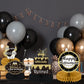 9PCS Retirement Party Decorations Gold Retirement Party Centerpiece Honeycomb Glitter Table Decorations Toppers for Happy Retirement Party Supplies
