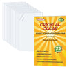 25ct PET Current Comic Book Boards - 6 3/4" x 10 1/2" Acid-Free Ultra Clear Rigid Plastic Comics Board, for Displaying Double-Sided Cover Art, Fits