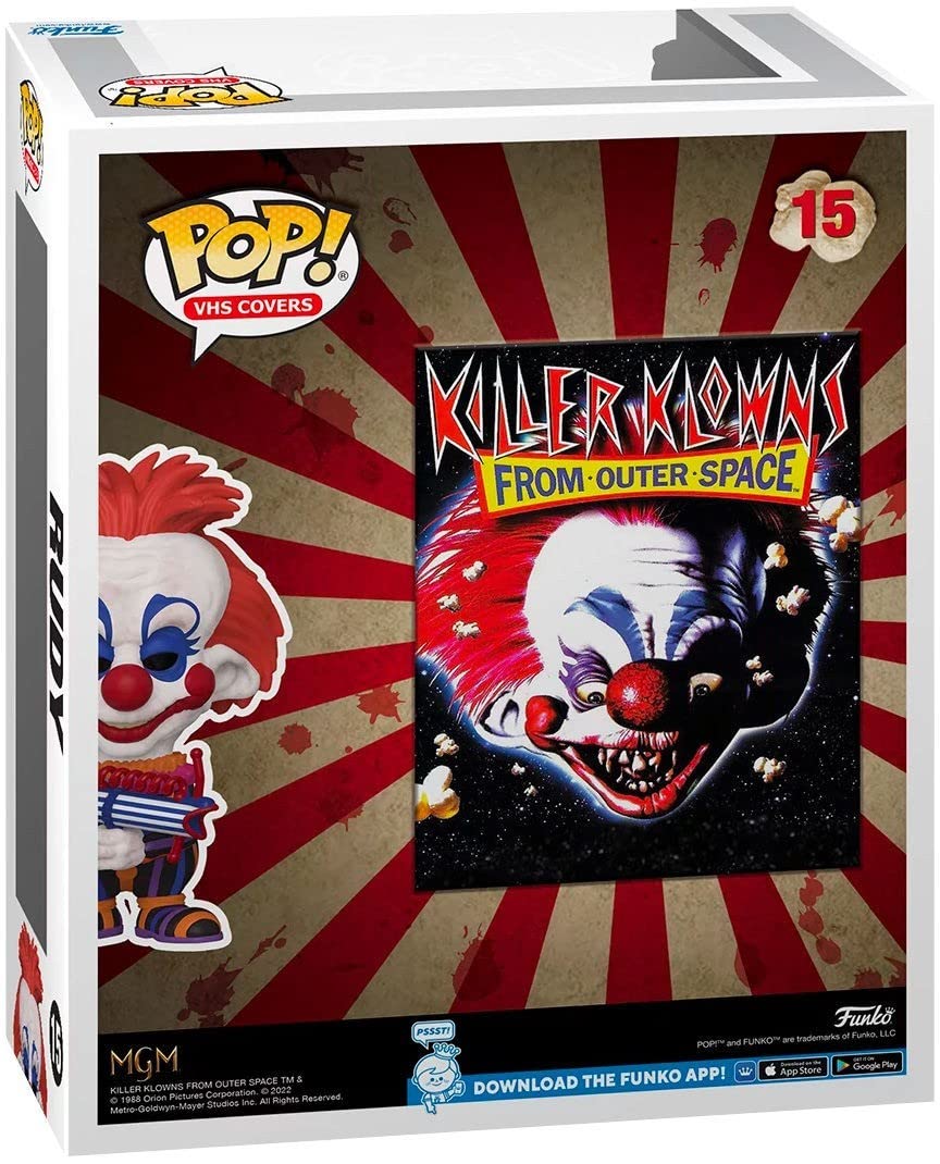 Funko Pop! VHS Covers: Killer Klowns from Outer Space - Rudy (Special Edition) #15 Vinyl Figure