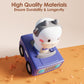 iPlay, iLearn Press to Go Car Toys for Toddlers 1-3, Baby Animal Racing Cars, Infant Play Vehicle Set, Baby Push Go Friction Car Toys for 6-9-12-18